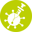 Icon Impfung Grün