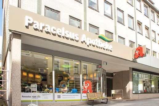 Paracelsus Apotheke Kachel