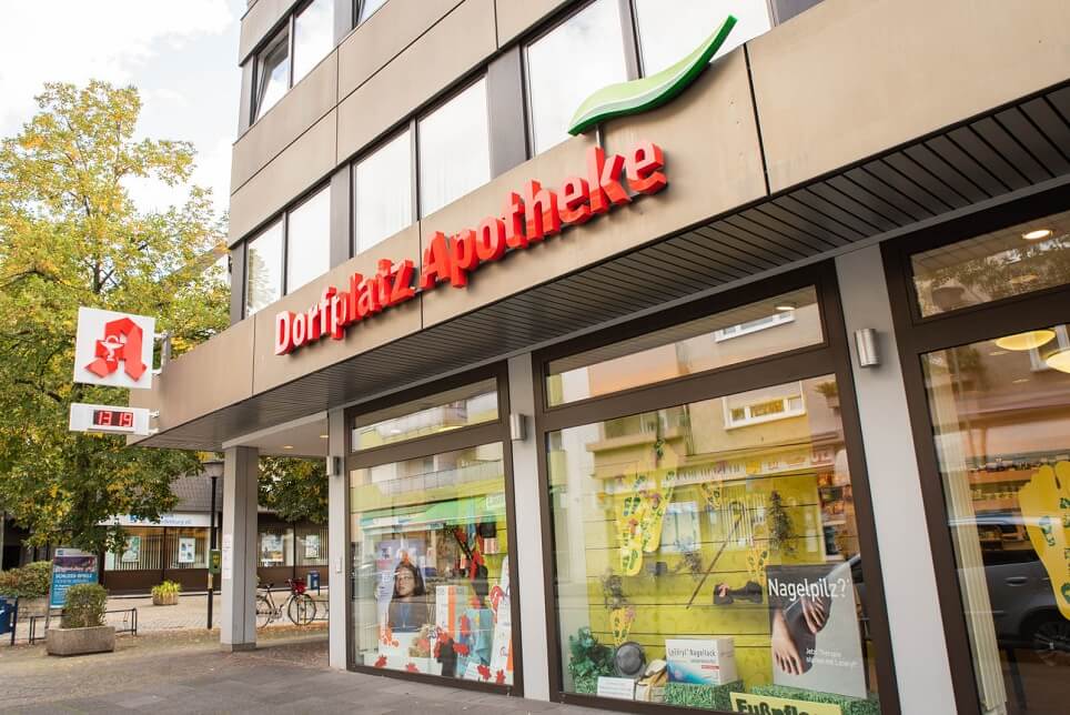 TE.AM Apotheken Dorfplatz Apotheke außen