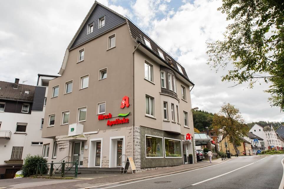 TE.AM Apotheken Hirsch Apotheke außen