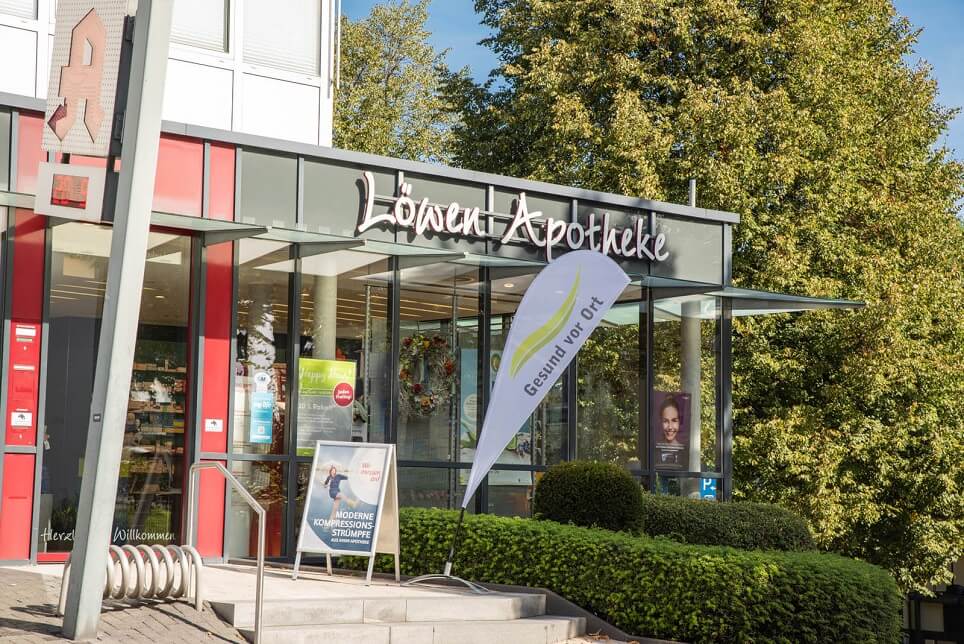 TE.AM Apotheken Löwen Apotheke Iserlohn außen