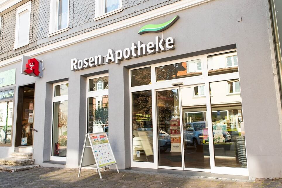 TE.AM Apotheken Rosen Apotheke außen