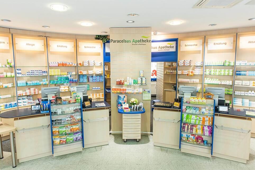 TE.AM Apotheken Paracelsus Apotheke innen