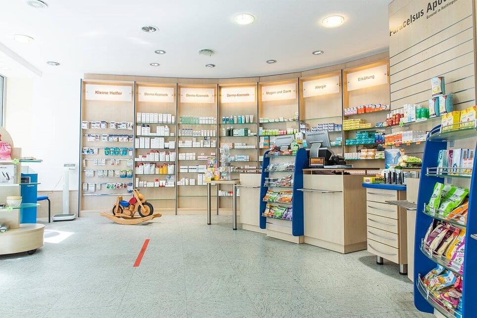 TE.AM Apotheken Paracelsus Apotheke innen