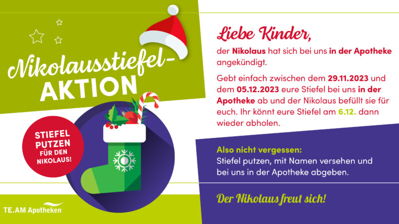 Nikolausstiefel-Aktion