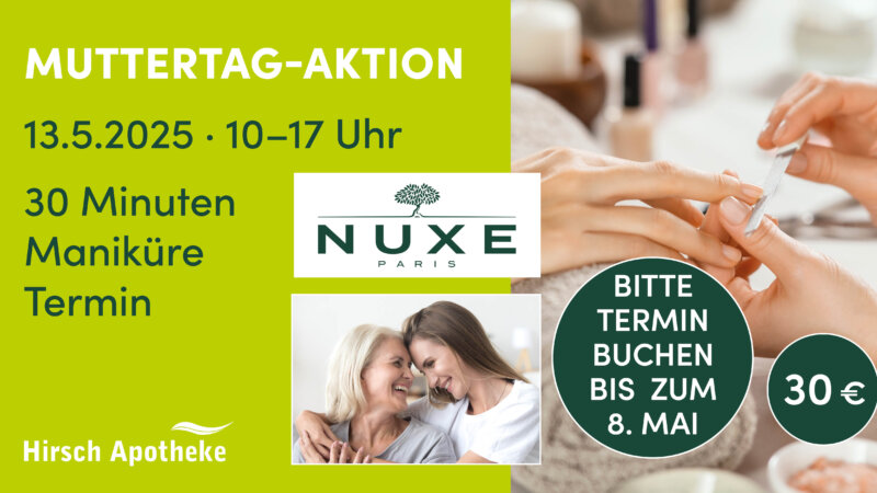 HirschApotheke Muttertag