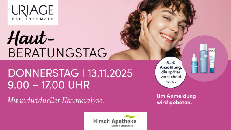 Uriage Hautberatungstag Beitragsbild